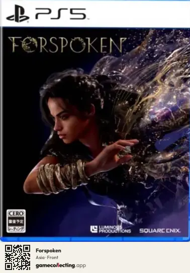 Forspoken PlayStation 5, Asia box front