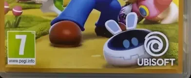 Mario + Rabbids Kingdom Battle, the PEGI square on its front