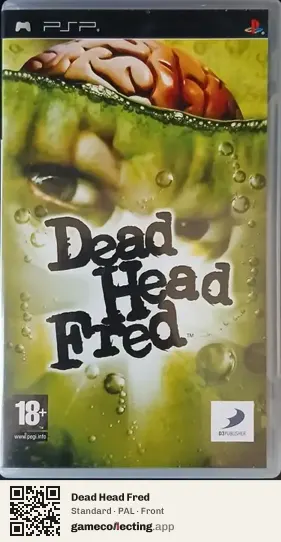Dead Head Fred PlayStation Portable, PAL box front