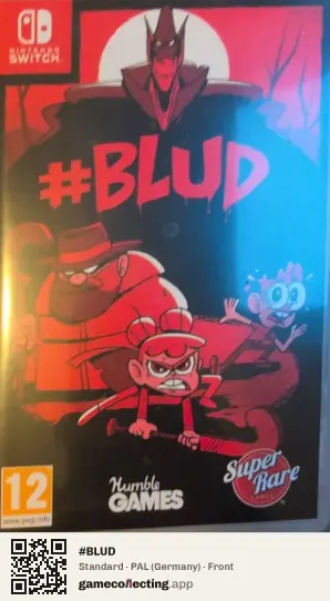 #BLUD Nintendo Switch, Germany box front