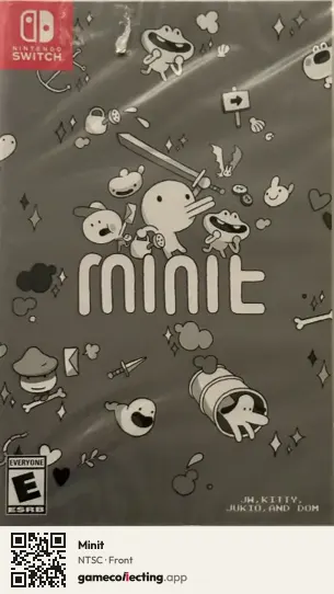 Minit Nintendo Switch, NTSC box front