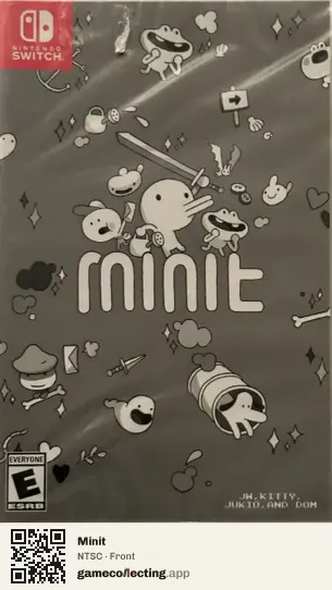 Minit Nintendo Switch, NTSC box front