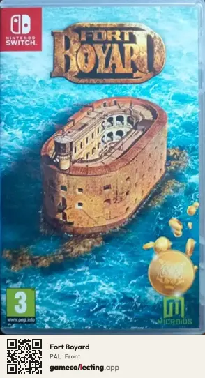 Fort Boyard Nintendo Switch, PAL box front