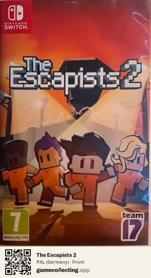 The Escapists 2 Nintendo Switch, Germany box front