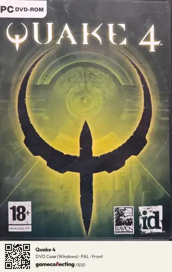 Quake 4 Computer, PAL box front