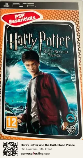 Harry Potter and the Half-Blood Prince PlayStation Portable, PAL box front