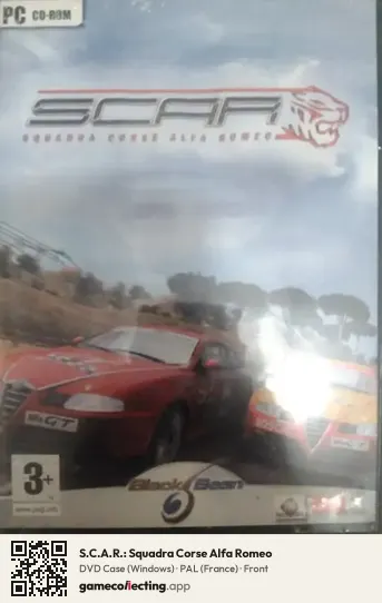 S.C.A.R.: Squadra Corse Alfa Romeo Computer, France box front