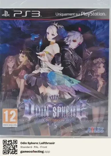Odin Sphere: Leifthrasir PlayStation 3, PAL box front