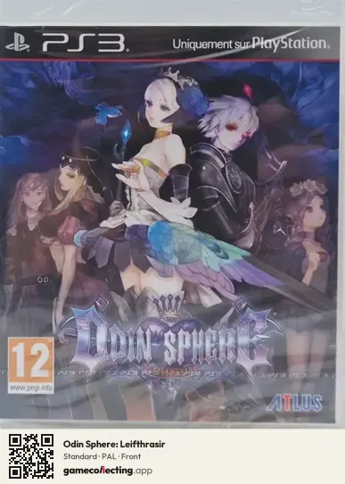 Odin Sphere: Leifthrasir PlayStation 3, PAL box front