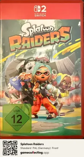 Splatoon Raiders Nintendo Switch 2, Germany box front