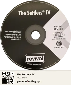 The Settlers IV Computer, PAL disc