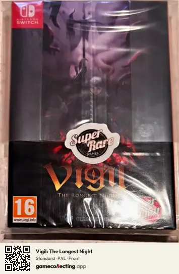 Vigil: The Longest Night Nintendo Switch, PAL box front