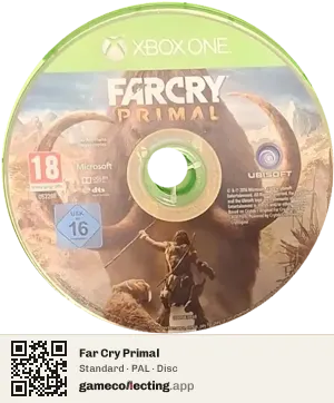 Far Cry Primal Xbox One, PAL disc