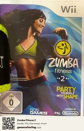 Zumba Fitness 2 Nintendo Wii, Germany box front