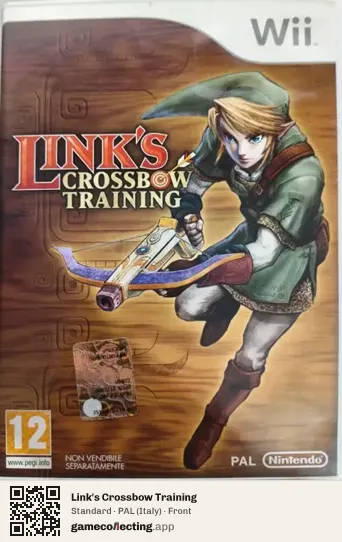 Link's Crossbow Training Nintendo Wii, Italy box front