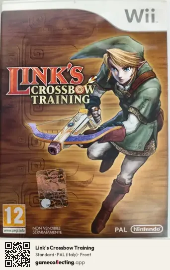Link's Crossbow Training Nintendo Wii, Italy box front