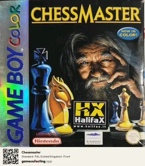 Chessmaster Game Boy Color, United Kingdom box front