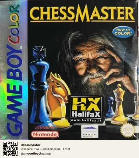 Chessmaster Game Boy Color, United Kingdom box front