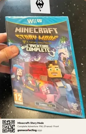Minecraft: Story Mode Nintendo Wii U, France box front