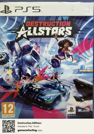 Destruction AllStars PlayStation 5, PAL box front