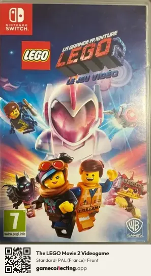 The LEGO Movie 2 Videogame Nintendo Switch, France box front