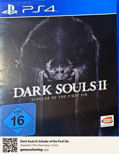 Dark Souls II: Scholar of the First Sin PlayStation 4, Germany box front