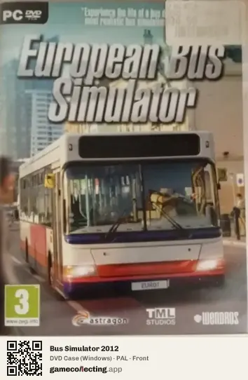 Bus Simulator 2012 Computer, PAL box front