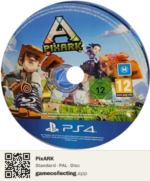 PixARK PlayStation 4, PAL disc