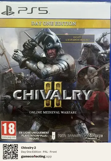 Chivalry 2 PlayStation 5, PAL box front