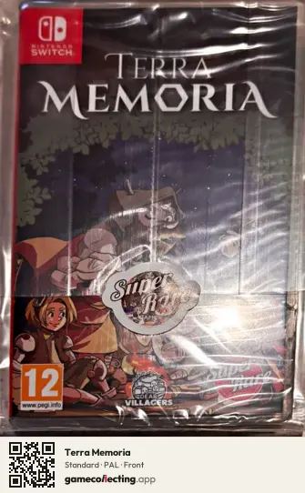 Terra Memoria Nintendo Switch, PAL box front
