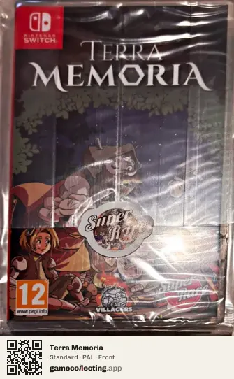 Terra Memoria Nintendo Switch, PAL box front