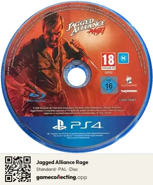 Jagged Alliance Rage PlayStation 4, PAL disc