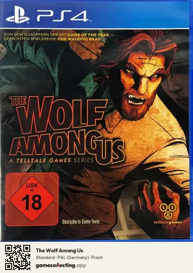 The Wolf Among Us PlayStation 4, Germany box front