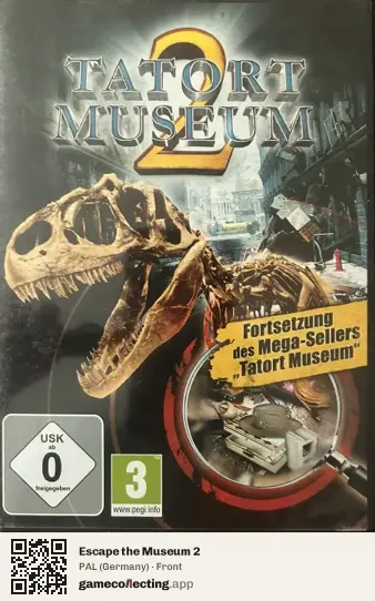 Escape the Museum 2 Computer, Germany box front