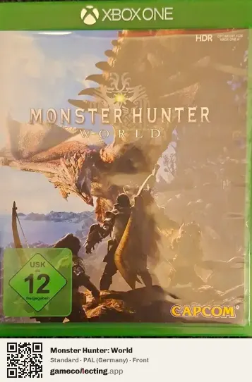 Monster Hunter: World Xbox One, Germany box front