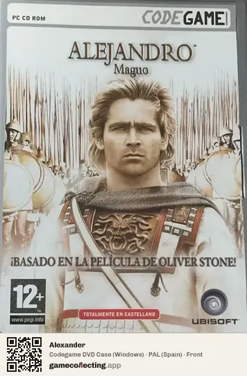 Alexander Computer, Spain box front