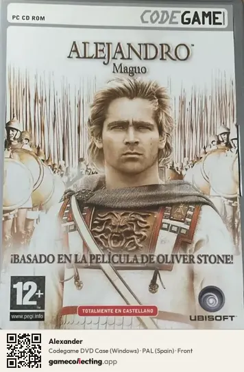 Alexander Computer, Spain box front