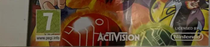 Bakugan Battle Brawlers, the PEGI square on its front