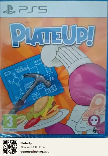 PlateUp! PlayStation 5, PAL box front
