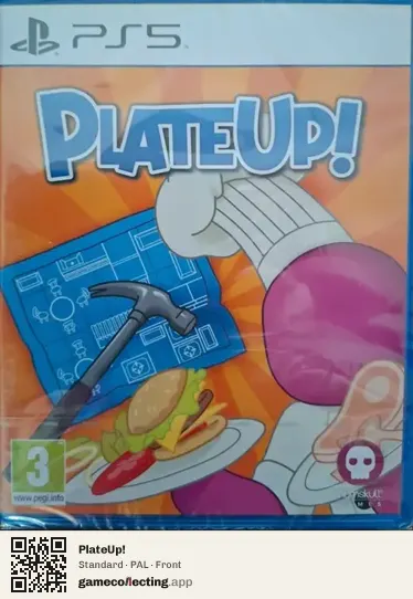 PlateUp! PlayStation 5, PAL box front