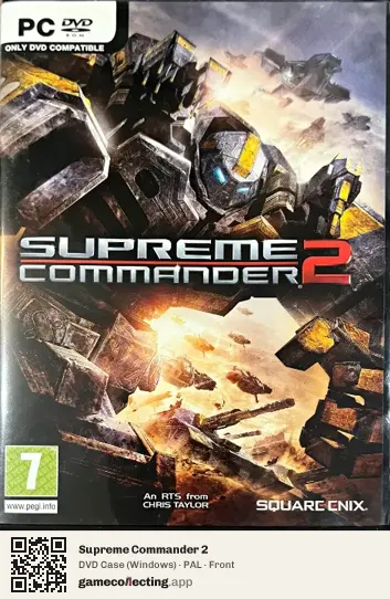 Supreme Commander 2 Computer, PAL box front