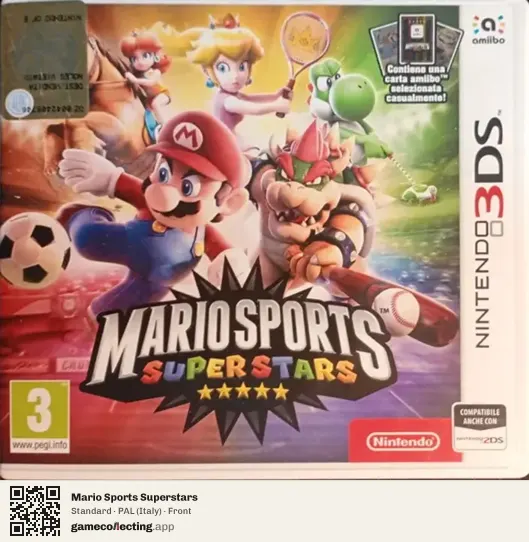 Mario Sports Superstars Nintendo 3DS, Italy box front