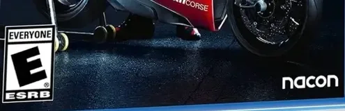RiMS Racing, the ESRB box on its front