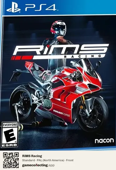 RiMS Racing PlayStation 4, North America box front