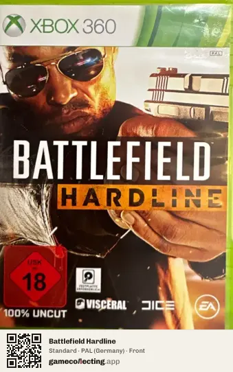 Battlefield Hardline Xbox 360, Germany box front