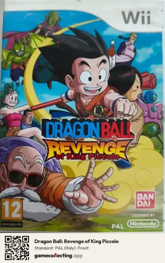 Dragon Ball: Revenge of King Piccolo Nintendo Wii, Italy box front