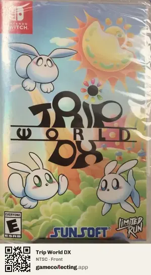 Trip World DX Nintendo Switch, NTSC box front