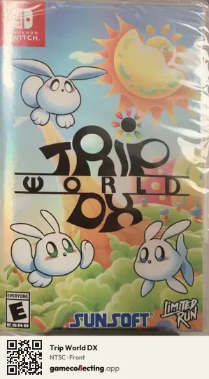 Trip World DX Nintendo Switch, NTSC box front