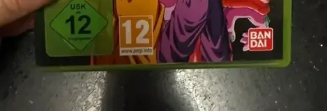 Dragon Ball: Raging Blast 2, the USK square on its front