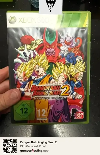 Dragon Ball: Raging Blast 2 Xbox 360, Germany box front